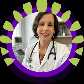 Dra. Mirella Rebello, geriatra titulada pela SBGG